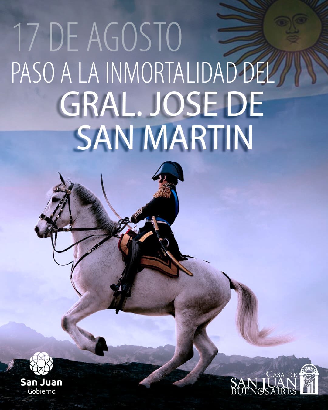 17 de agosto | Paso a la inmortalidad del General José de San Martín